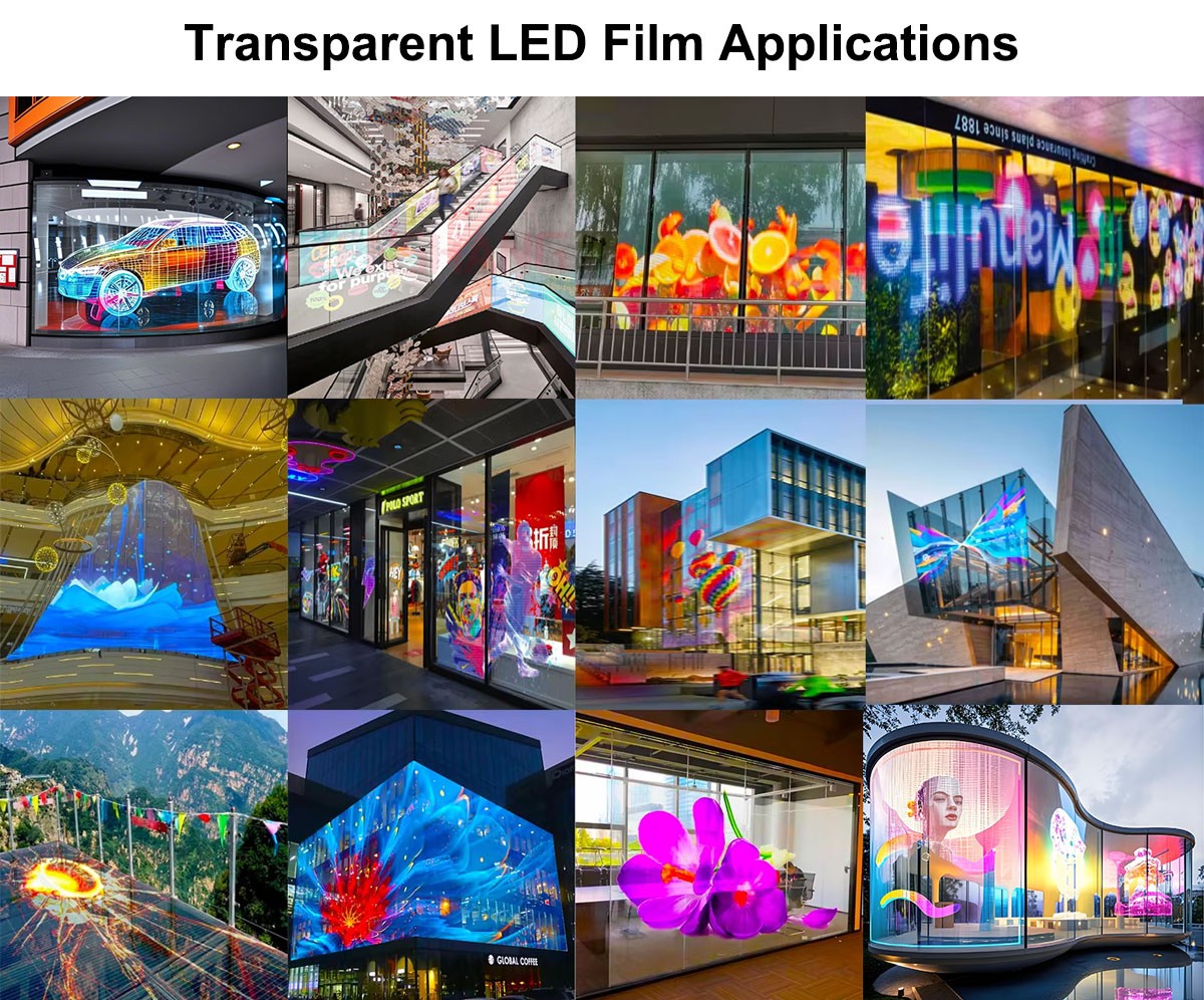 Driving Customer Engagement with Flexible Transparent LED Film Screens