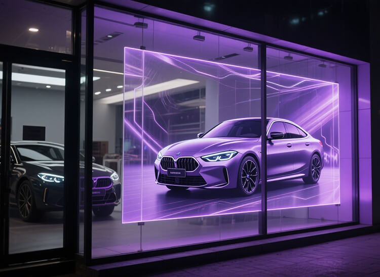 Is the installation of adhesive transparent LED film curtain walls difficult?