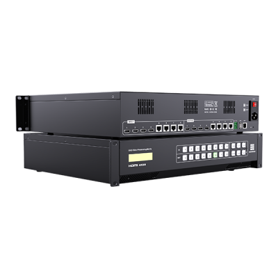 Hdbaset 4Kx2K@60Hz 4:4:4 4x4 8x8 Video wall processing matrix switcher