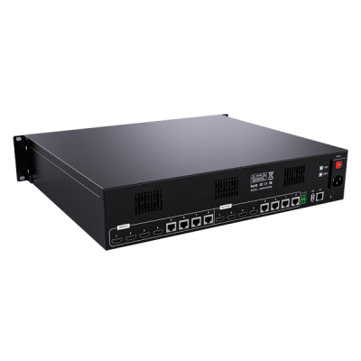 Hdbaset 4Kx2K@60Hz 4:4:4 4x4 8x8 Video wall processing matrix switcher