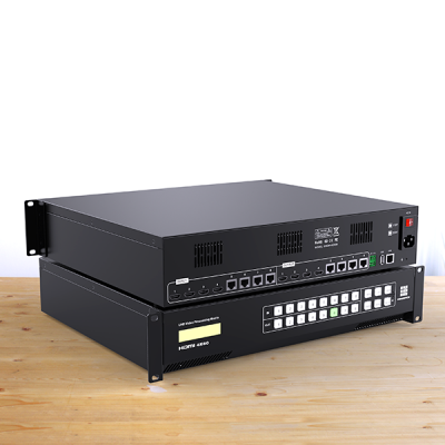 Hdbaset 4Kx2K@60Hz 4:4:4 4x4 8x8 Video wall processing matrix switcher