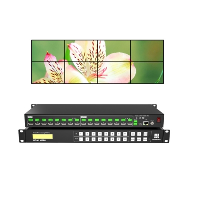 Full Hd 3D TV 4K@60Hz HDMI 2.0 4x4 8x8 16 Channel Video Hdmi Matrix Switcher with IR Control