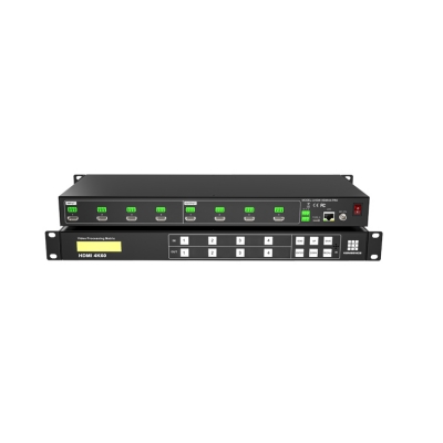 Full Hd 3D TV 4K@60Hz HDMI 2.0 4x4 8x8 16 Channel Video Hdmi Matrix Switcher with IR Control