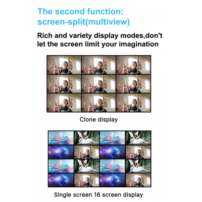 16 x16 4k 60Hz HDMI video matrix switcher Supports EDID Scaler Switch HD video wall controller