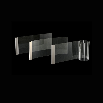 Factory  Customized Ultra Thin Glass Advertising LED Panel Display Transparent LED Film Flexible LED