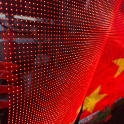 Factory Customization P5 P6.25 P8 Transparent LED Screen flexible Led Film Display On Glass Windows for Advertising Ourposes