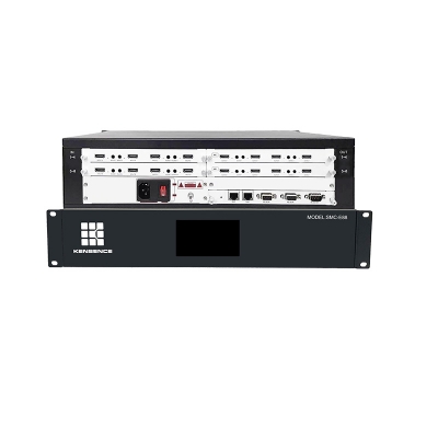 2026 New Products SMC-E Series Seamless 4k HDBaseT 3G-SDI Modular Matrix Switcher
